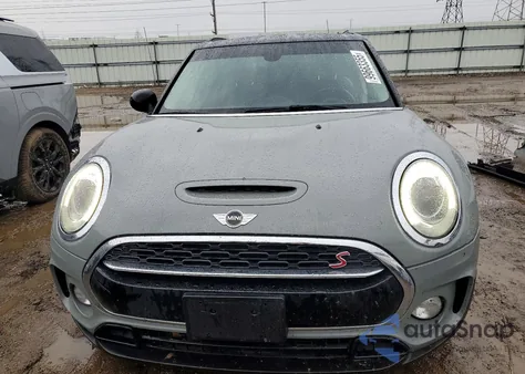 2018 Mini Cooper S Clubman z USA, uszkodzony, nr VIN WMWLN9C53J2E50788